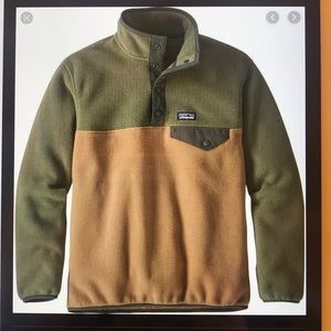 Boys Patagonia lightweight Synchilla pullover 12 L